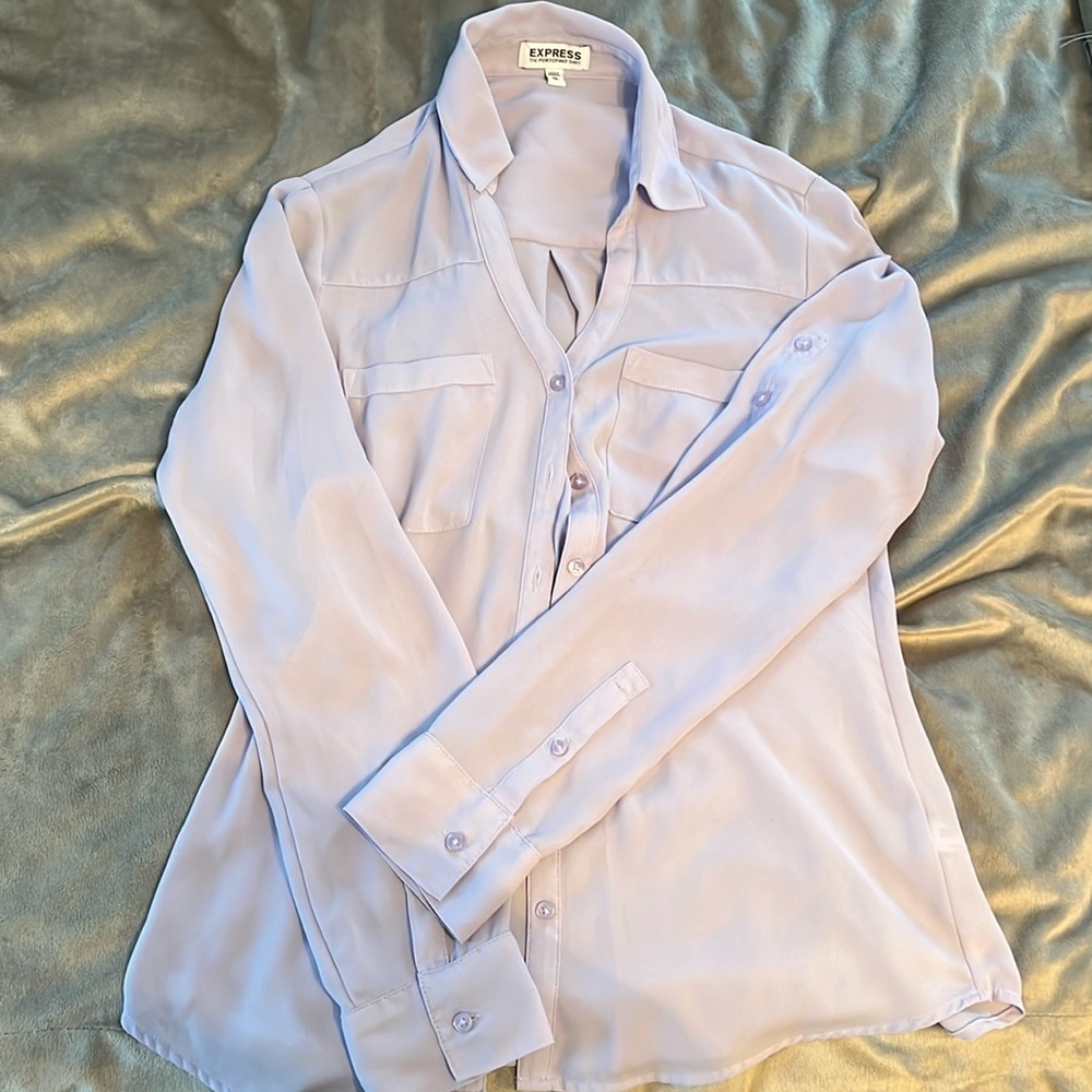 Purple Blouse from Express - XS
